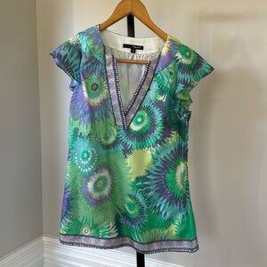 Liquid women’s blouse size 2 silk